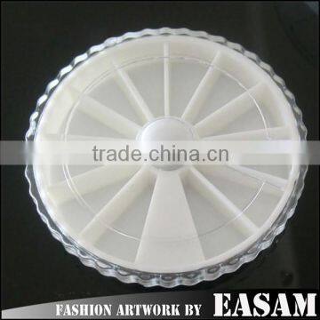 Hot selling nail empty wheel for nail art product filled