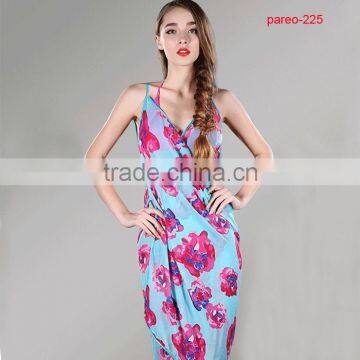 2015 new pareos sarongs beachwear