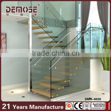 prefabricated metal stair kits / wood stairs