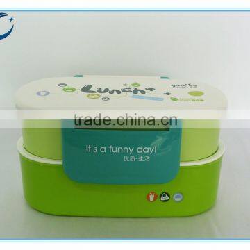 2015 promotional high quality lunch box custom plastic lunch box bento lunch box