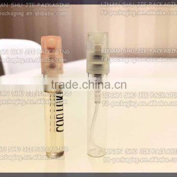 2ml, 3ml tester sprayer glass bottle, perfume bottle, Glass Perfume atomizer