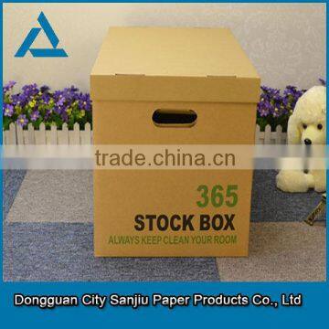 customized Custom Corrugated Box File stationery box file