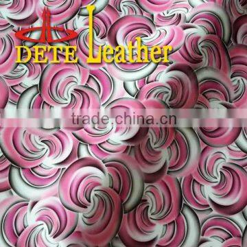 Raw materials action leather mirror leather pu synthetic leather for bags