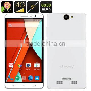 Hot Selling VKworld VK6050S 6050mAh Battery, 13.0MP Camera 5.5 inch HD 4G FDD Smart Phone Dual Sim Cards Smart Phone