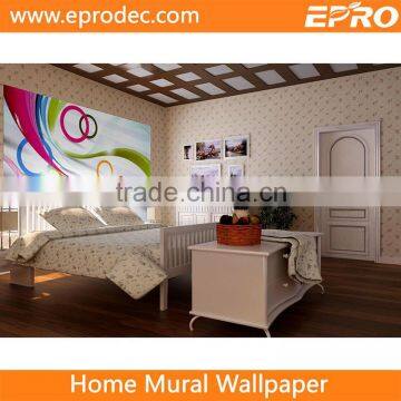 Administration art wall paper murals for tv backwall decoration