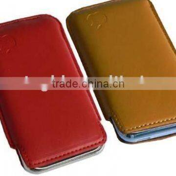 mobile leather case for iphone 3G 3Gs