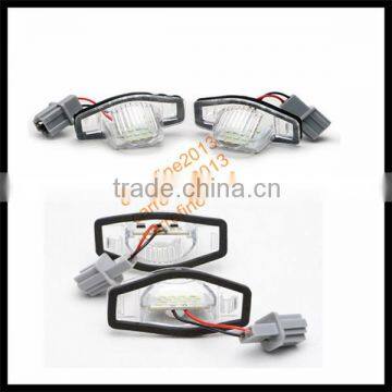 car light led courtesy number light led license plate light for honda led license light plate