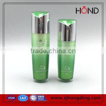 Lucury Any Color Blue Green Heart Shape 30ml Acrylic Bottle Wholesale for Body Lotion Cream,pet Cosemtic Bottle,plastic Bottle photo-3