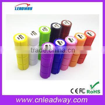 power bank factory sillicone portable power bank 2600mah