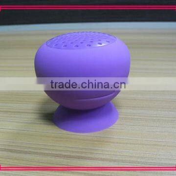 high quality sucker stand mini bluetooth speaker recharge car speaker