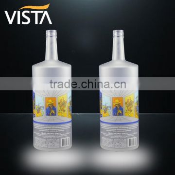 Vodka crystal glass bottles