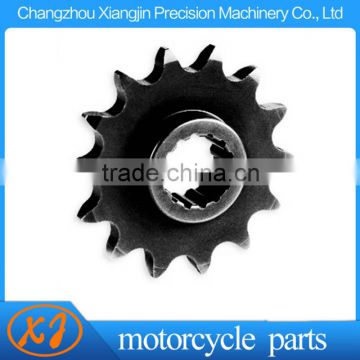 Precision Machining Part Motorcycle Front Steel Sprocket with Your Logo Lasered