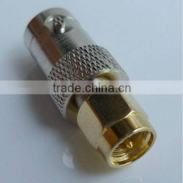 RF Coaxial Adapter BNC Female to SMA Male