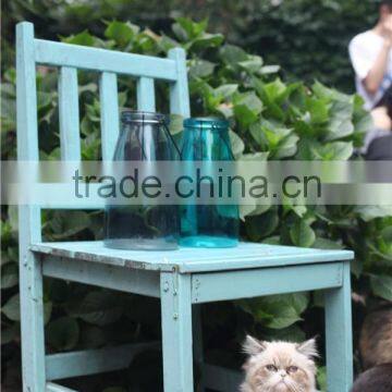 Wholesale Hot Selling Colorful Glass Candle Jar With Ferric Handle photo-3