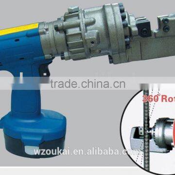 Hydraulic rechargeable rebar cutter