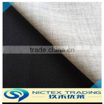 blended polyester wool lycra fabric for suiting and dress