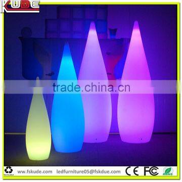 16 Color Changing Luminous Plastic Beer Rechargeable Led Ice Bucket for Party