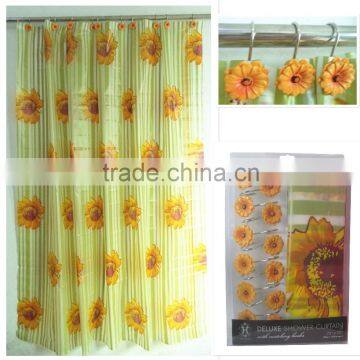 Eco-Friendly Factory Directly PEVA Shower Curtains;new 2015 Shower Curtain photo-4