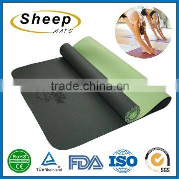 Wholesale custom eco friendly yoga mat