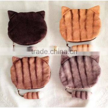 Women Girls' Coin Purse Kawaii Cat Money Bags Mini Zipper Change Bags photo-3