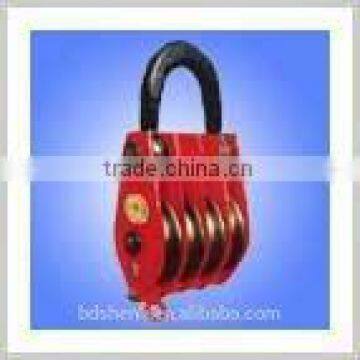 crane pulley block ,four-wheel