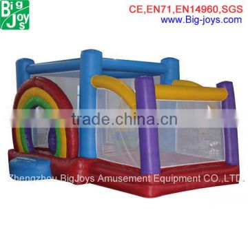 Commercial bouncing castle kids inflatable jumper with air pump