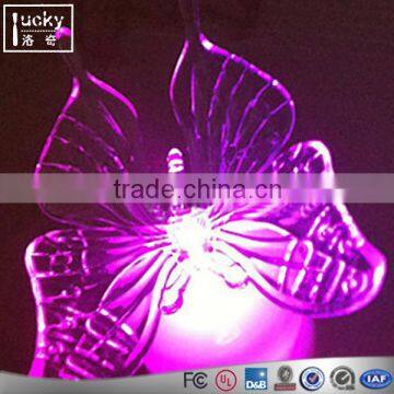 LED Colorful Night Light, Butterfly Romantic Night light Desklamp