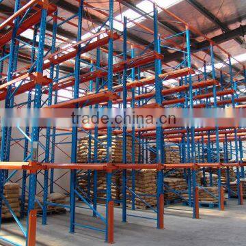 galvanized cold room drive through pallet rack