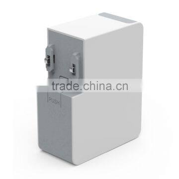 Anker New Type-c 3.0 3A+2.4A 3 Ports Wall Charger With EU/AU/US/UK Plug photo-2