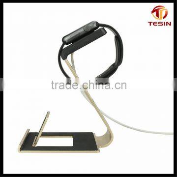 Hot Aluminum alloy Dock holder for Smart Watch&Phone