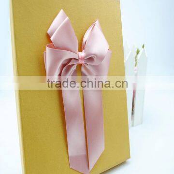 wholesale satin ribbon bow for decorative gift box
