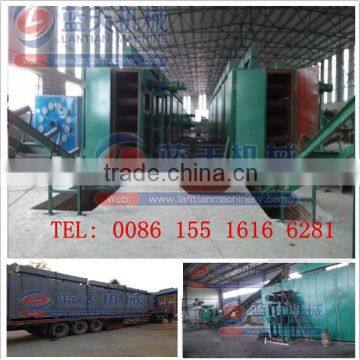 China professional manufacturer charcoal/coal/fluorite briquette mesh belt dryer