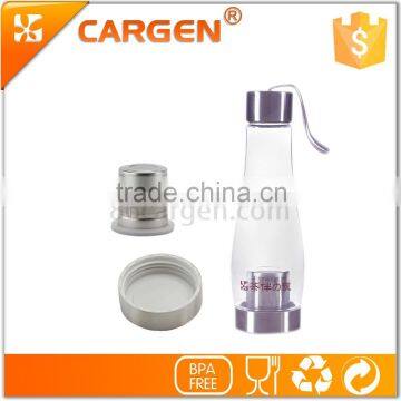 500 ml small mouth plastic tea strainer water bottle