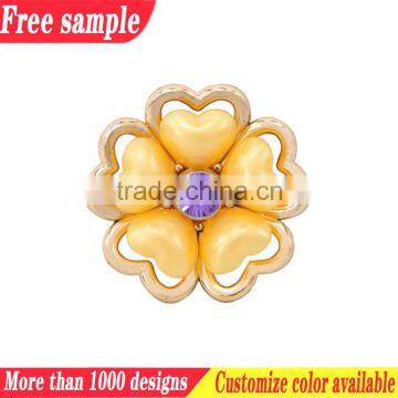 Girls accessories decorative rhinestone flower accessories plastic shoe parts