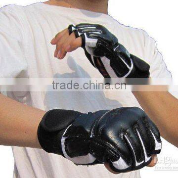 black taekwondo gloves