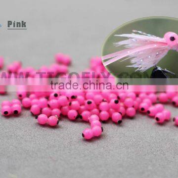 Plastic Luminous Eyes fly tying Beads Fly tying materials