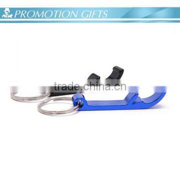Customized aluminum wine bottle opener keychain