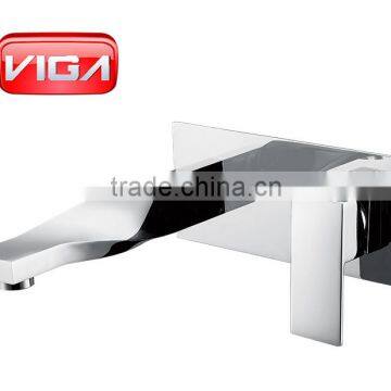 CUPC and CNF for Dual Handle Three Holes Brass Basin Mixer photo-3