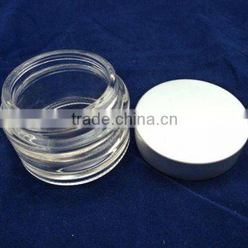 high white material 30ml cosmetic face cream jar