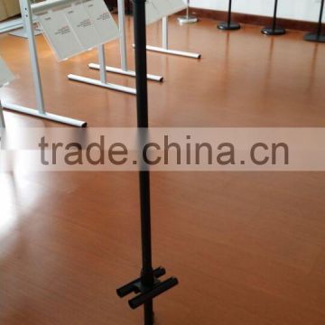 Tripod iron poster stand, tripod display stand