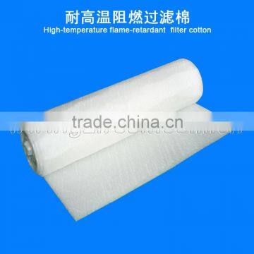 temperature resistance air filter media flame retardant air pre filter cotton