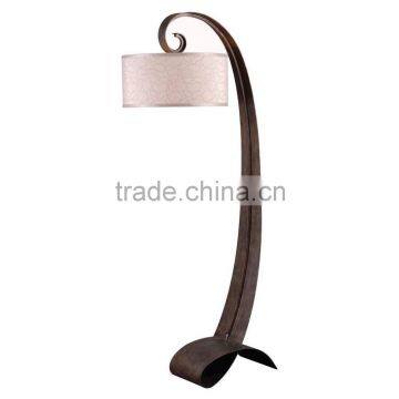 2017 hotel decorative vintage gooseneck floor lamp with linen shade good for inn decor high end
