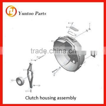 Qijiang Gearbox Assembly Transmission parts 1701-02338-02 Clutch housing assembly