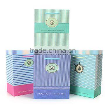Hand Length Handle Sealing Gift Paper Bag Making Machine