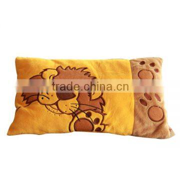 Very cute animal shaped embroidered cushions designs