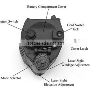 High Power Red Laser Gun Sight With LED Flashlight photo-5