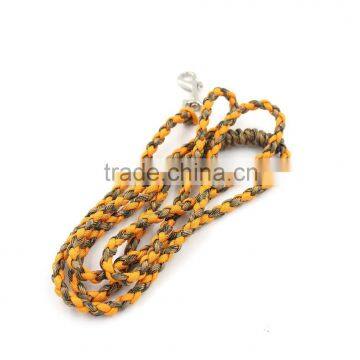 Paracord dog leash and collar, Adjustable paracord dog collar