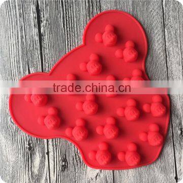 mickey mouse Cake Mold Cookie Mould Flexible Silicone Soap Mold Chocolate