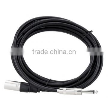 16ft / 5m XLR Male to 6.5mm Male Cable Wire for Mixer Mixing Console Microphone Loudspeaker