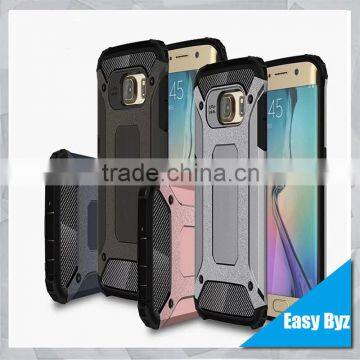 NEW desgin ! Armour Rugged Hybrid PC Tpu Case for samsung S6 edge